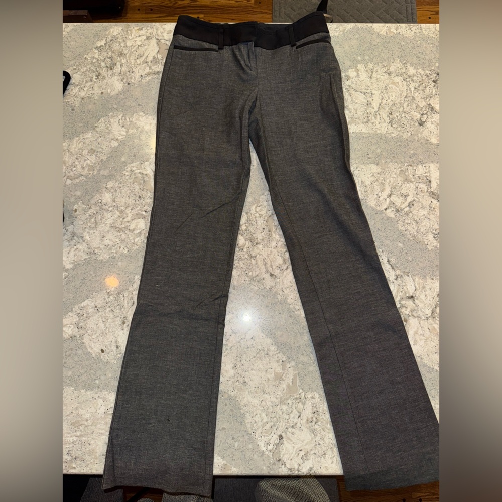 NWOT Express Charcoal Columnist Trousers